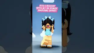 Watch my 5k robux shopping spree😍 #shorts
