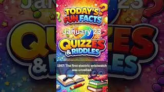 Fun Facts on This Day in History | January 23