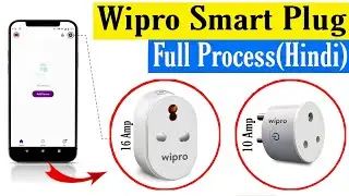 How To Connect Wipro Smart Plug 16A & 10A With Mobile | Wipro smart plug Setup (Hindi) |Tech cloning