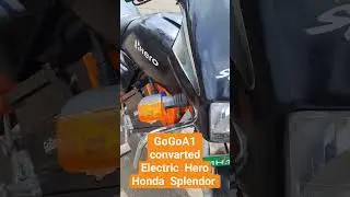 GoGoA1 Converted Hero Honda Electric Splendor