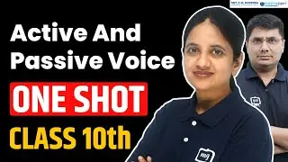 Active And Passive Voice Class 10 One Shot | Class 10 English Grammar One Shot Revision | Ekaksha