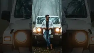 Фотография автомобиля мечты AI Ne Bana Di! 😍✨ (Урок для Близнецов) #shorts #viralshorts #ai