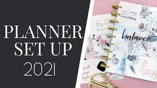 2021 PLANNER SET UP// Classic Happy Planner