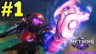 @KevGuuey Plays Metroid Prime 4 Beyond Switch 2 Part 1 | COOL INVASION CRAZY FLASHBACK BATTLE 120FPS