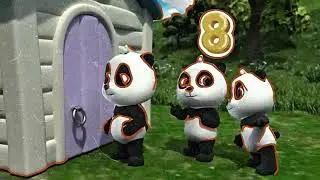 Counting 10 Little Pandas By Lalafun Nursery Rhymes | Sponsored By Gamavision Csupo Effects 