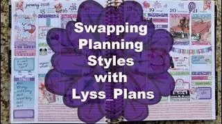 Swapping Planning Styles with Lyss_Plans (White Space Plan with Me)