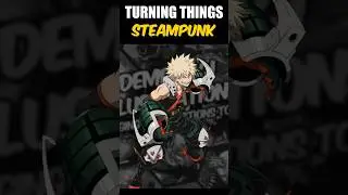 ARTIST turns MY HERO ACADEMIA into STEAMPUNK