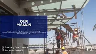 Aluminium Wall Cladding, Frameless Glass Works, Kitchen Cabinets & Steel  Services in Bahrain.