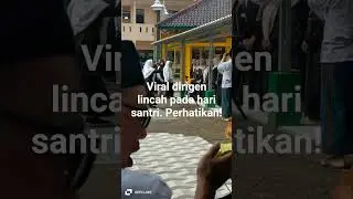 viral dirigen lincah pada peringatan hari santri th 2025