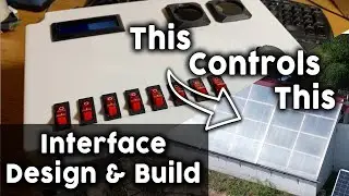 Making A Custom Control Panel For My Automated Greenhouse!
