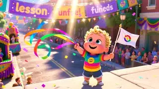 Baby at the Summer Parade ☀️🎉 | Fun Kids Parade Song | Playful Nursery Rhyme