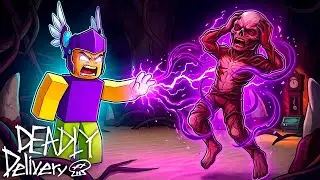 Enfrentei o Novo VECNA de Stranger Things no Deadly Delivery! (Roblox)