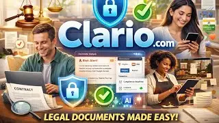 🏛️ Clario &ndash; AI-Powered Legal Life Organizer | TechSprint Hackathon Project