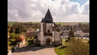 Route du vitrail : &eacute;glise Saint-Loup d'Auxon (Aube)