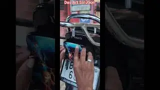 Splendor Plus Back light modified #dasartsolution #bikemodified #viralvideo #bikestickering
