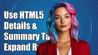 How to Use HTML5 Details and Summary Tags to Expand Table Rows