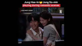 #BTS forget the cake, someone catch #JungHaein #JungSomin #LoveNextDoor #Netflix