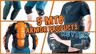 5 MTB Armor Review, RaceFace Ambush Knee, G-FORM Pads, Fox Racing Titan Sport-Jacket- Mike N Bikin'
