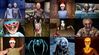Granny vs Scary Evil Horror vs vs Creepy Granny vs Habibi Granny and Grandpa Hello Neighbor +
