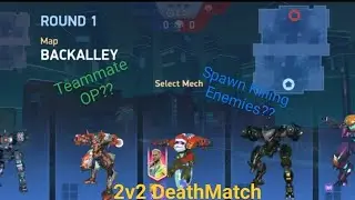 Mech Arena: But @SilentGamerz-tq9ku Motivates Killshot To Spawn Kill Enemies | 2v2 DeathMatch