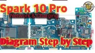 Tecno Spark 10 Pro Charging Problem //Charging Error,Battary ID Line Fixt