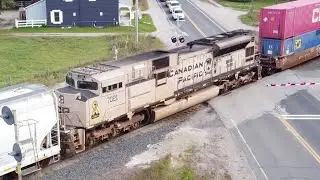 @ Craighurst CP 8121 BNSF 7081 CP TRIBUTE 7021 Oct 6 2022