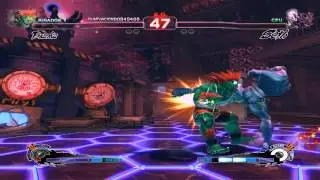 Batalla de Ultra Street Fighter IV: Blanka vs Seth