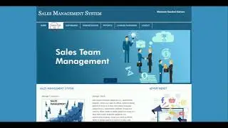 Sales Management System | PHP and MySQL Project Source Code | PHP MySQL CRUD Project