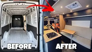 Campervan conversion full build timelapse | DIY | vw crafter