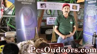 PcsOutdoors at the Wurtsmith AFB Trade Show. Furs, Blankets, Bird Feeders, Boots, and More!
