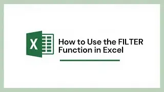How to Use the FILTER Function in Excel