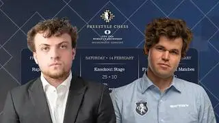 The First Official Freestyle World Chess Championship has started!! - Hans Niemann vs Magnus Carlsen