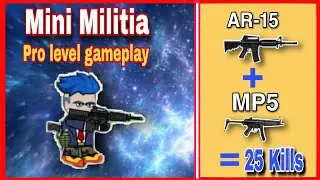 Mini militia tips and tricks || Overpower gameplay 2020 || DA2 Mini militia