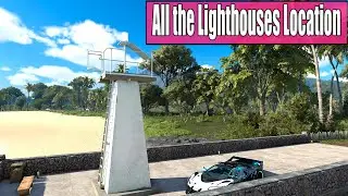 The Crew Motorfest Valley Isle Lighthouses Challenges - All the Lighthouses Location