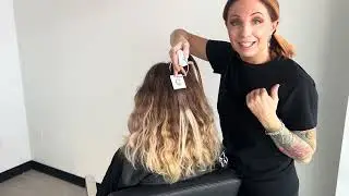 How to color match your ktip hair extensions part 1 of a full ktip install. 