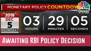 Markets Runs Lower By 77 Points Ahead Of RBI Policy Announcement | Trading Hour