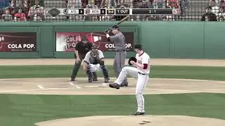 Atlanta Braves vs Boston Red Sox Major League Baseball 2K10 PS3