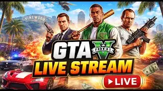 gtaLIVE GTA 5 Online 🔥 | Missions, Heists & FUN | Hindi + English