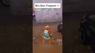 Bro Was Trapped 👀 #fortnite #gaming