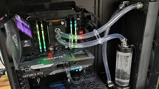 Client build - AMD TR 3990x, EKWB custom loop