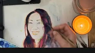 ДИТТЕ ЯНГ &mdash; мудрость от коммуникатора животных | экстрасенсорный акварельный портрет