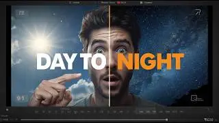 Epic Day to Night Effect - How to Create Transition in VN Video Editor Tutorial