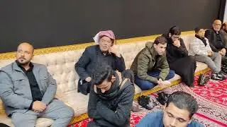 گعده للرادود امير العارضي موكب شباب علي بن الحسين ع استشهاد الامام موسى الكاظم ع 25 رجب 1447 هجريه