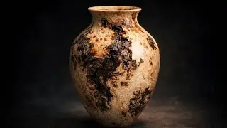 From a Giant Burl Log To an Antique Looking Artifact