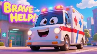 Ambulance Song for Kids! Wee-Woo! (Emergency Vehicles) | Educational Rescuer Songs & Nursery Rhymes