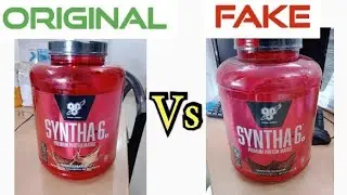 Fake Vs Original BSN Syntha6 (Review) &ndash; Is this supplement Waste Of Money? Real and fake