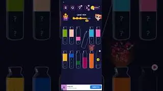 434 Level Get colour - Water sort puzzle game 2024