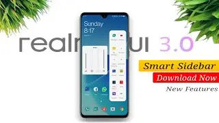 Realme UI 3.0 Smart Sidebar | Realme UI 3.0 Update | ColorOS 12 Smart Sidebar