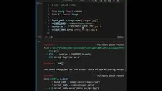 How to remove image backgrounds in Python