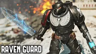 RAVEN GUARD ASSAULT vs TYRANIDS! Power Sword Gameplay - Warhammer 40k Space Marine 2 (4K)